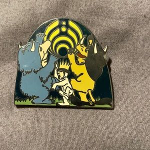 Bassnectar Where the Wild Things are hat pin